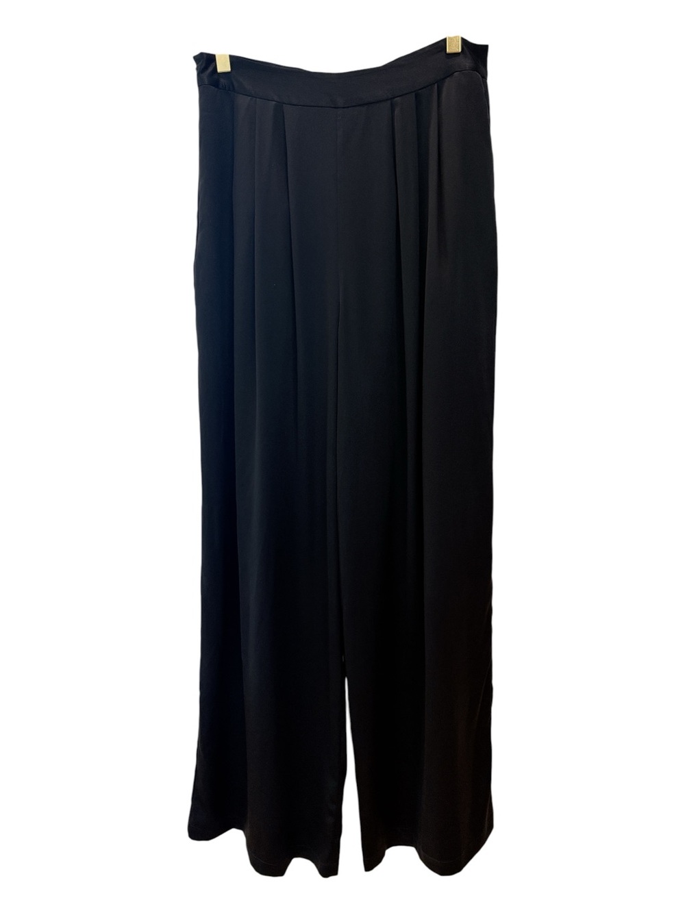 LilySilk 100% Mulberry Silk Wide-Leg Pants